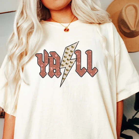 Yall Shirt Howdy Tshirt Western Graphic Tee Western Clothes | Etsy | Etsy (US)