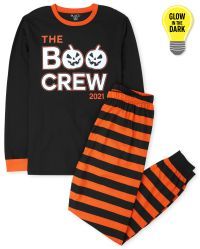 Unisex Adult Glow Boo Crew Cotton Pajamas | The Children's Place