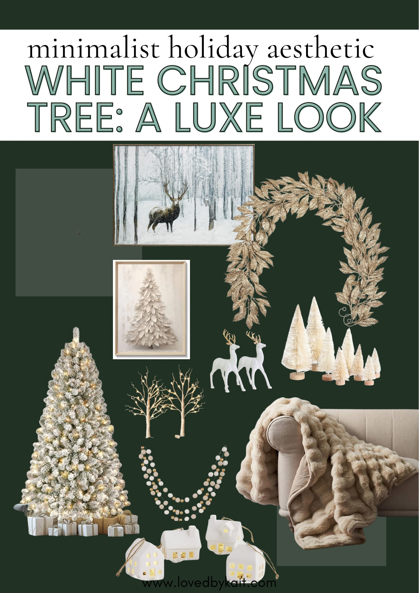 Create a stunning holiday aesthetic with beautiful white Christmas tree ideas. These trees bring a wintery, elegant touch to any space, perfect for those who love a classic white Christmas look. Add sparkling decorations to make your tree shine this season. Shop now to find the perfect white decor for your holiday style! 

#LTKSeasonal #LTKHome #LTKHoliday