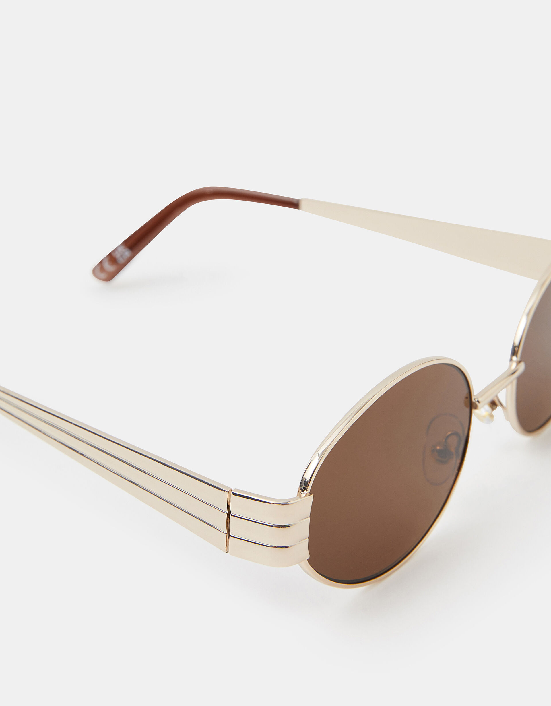 Oval Metal Sunglasses | Accessorize (Global)