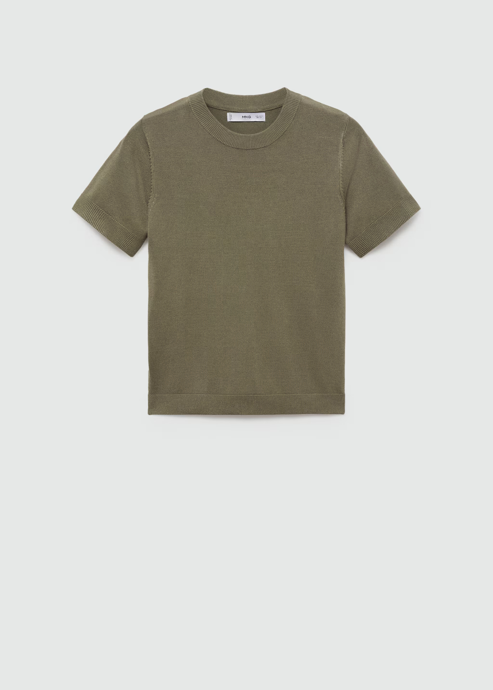 Short-sleeved fine-knit sweater - Women | MANGO United Kingdom | MANGO (UK)