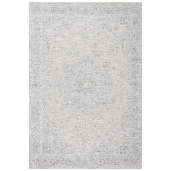 Emory Oriental Area Rug in Light Gray | Wayfair North America
