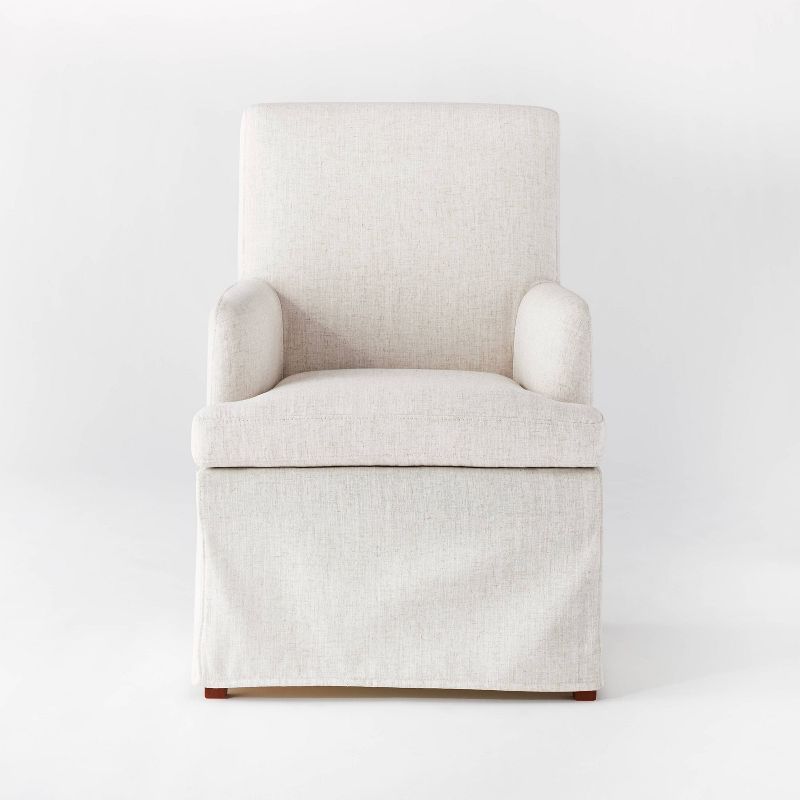 Upholstered Dining Chair Cream - Threshold™ designed with Studio McGee | Target