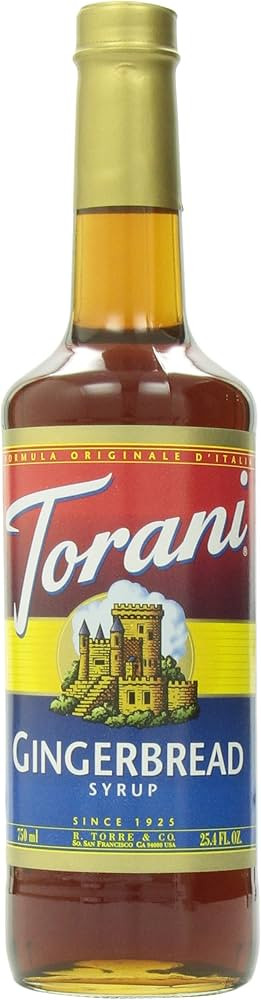 Torani Syrup Gingerbread 750 ml | Amazon (US)
