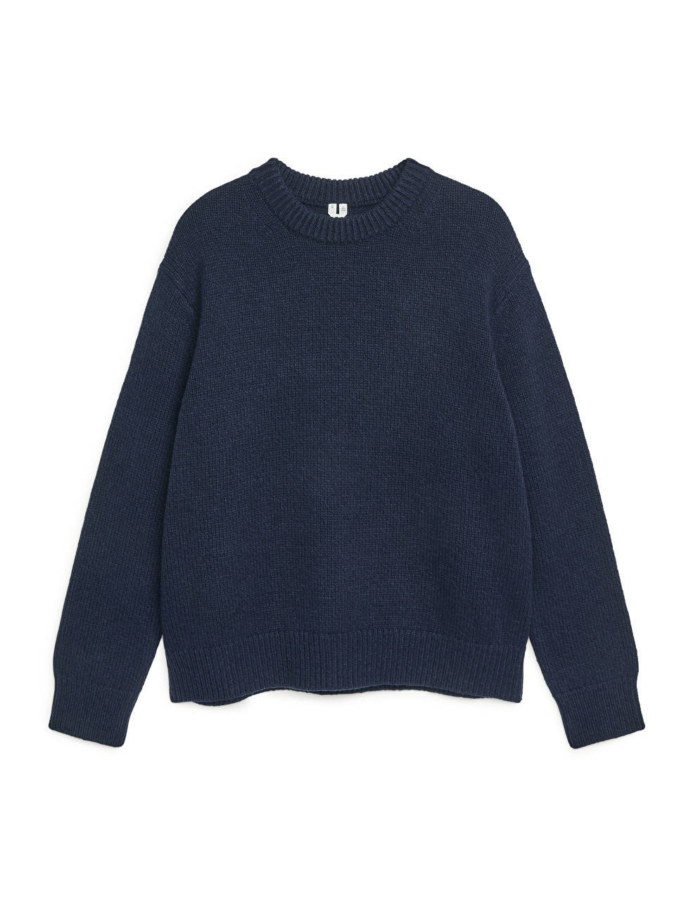 Heavy Knit Wool Jumper - Dark Blue - ARKET GB | ARKET (US&UK)