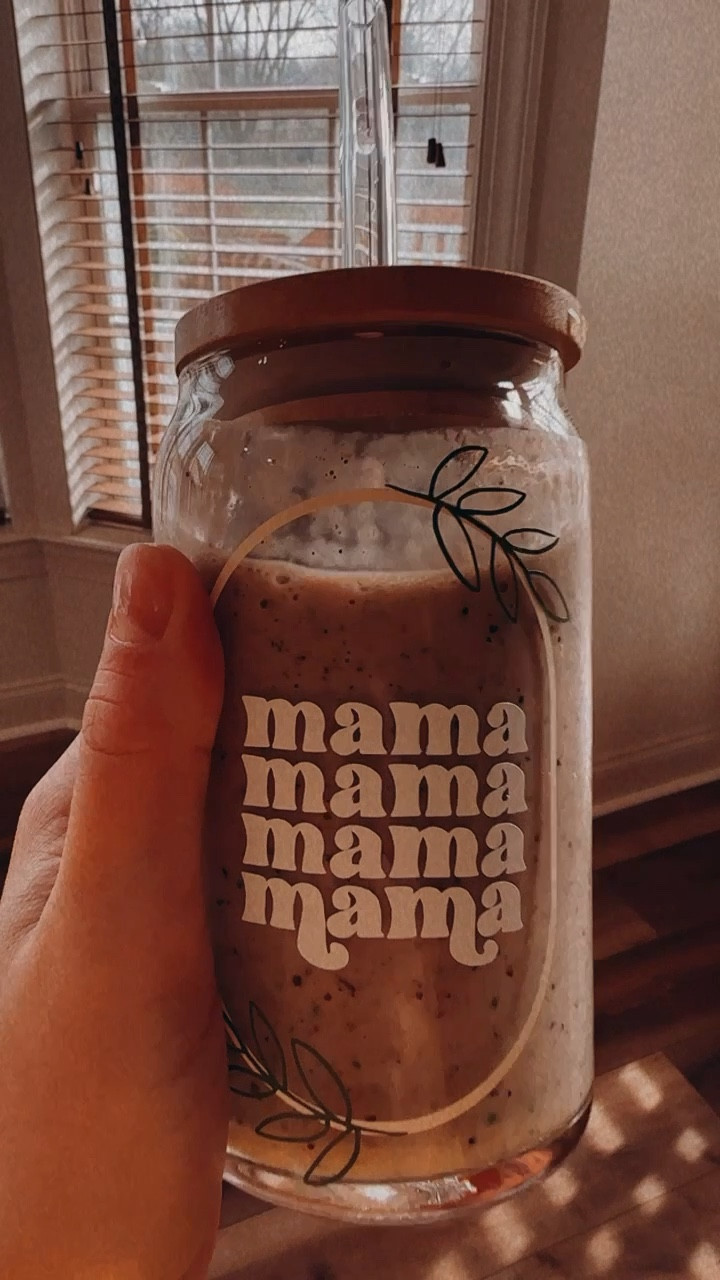 my sister got me this CUTEEEE mama coffee glass cup with glass straw and bamboo lid for Christmas & I hadddd to share. I found a handful readily available on Amazon 😼 Give me all of the mama things 🤎 Perfect for the coffee addict ☕️ Also note the set of four for a girls day brunch 🥓 

#LTKFind #LTKbump #LTKunder50