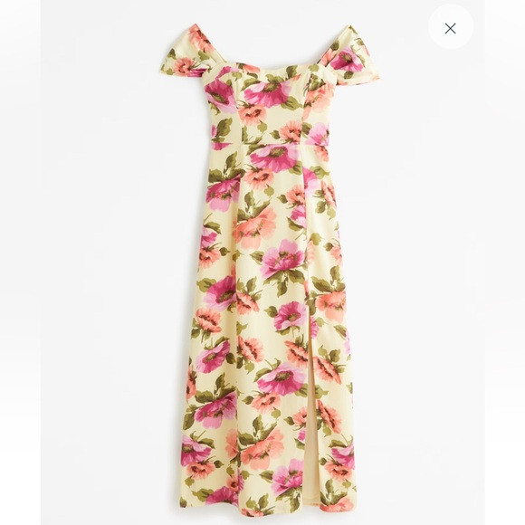 A&F Camille Off-The-Shoulder Maxi Dress | Poshmark