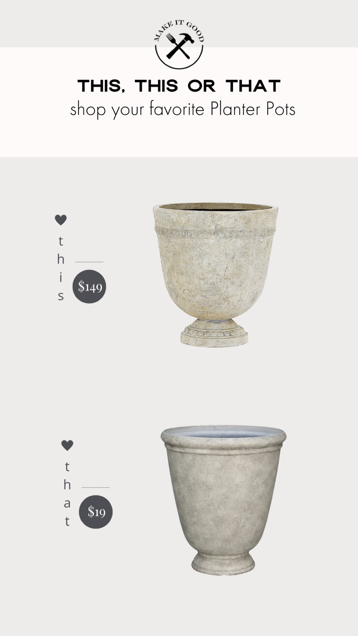 A big planter pot will elevate any outdoor space! 

#LTKFindsUnder100 #LTKHome #LTKFindsUnder50