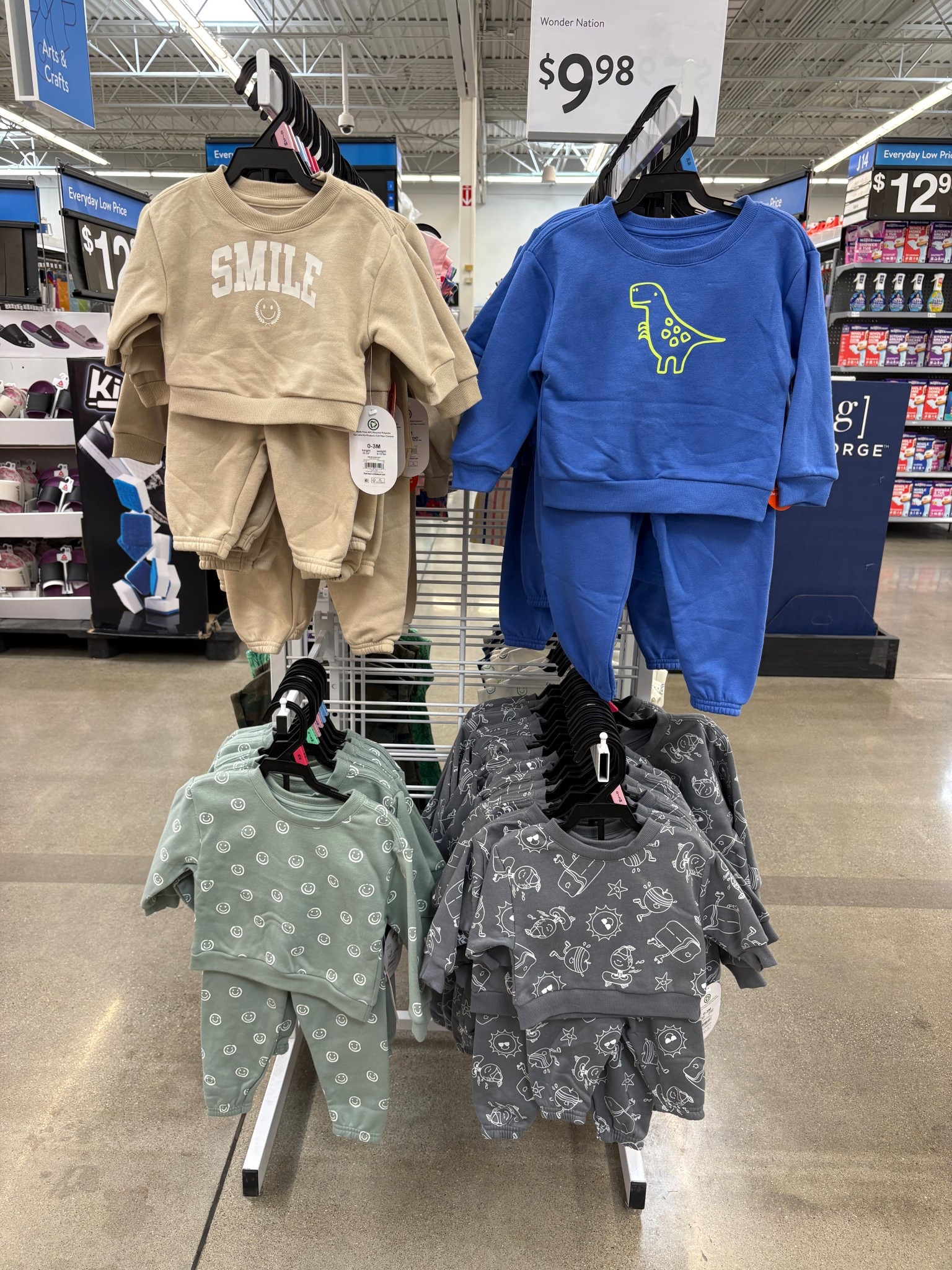 spring boy finds that are way too cute to pass up 🥹💙
like why are toddler clothes better than mine lately??

think soft neutrals, comfy sets, little button-ups, and the cutest everyday basics for baby → toddler sizes

perfect for park days, playdates, and all the spring memories we’re about to make 🌞


Baby and toddler boys sets from the one donation line at Walmart. Aesthetically pleasing outfits for baby boys. Tan top and bottom with the word smile on it. Electric blue top and bottom for baby boys with green dinosaur.

#LTKmomlife #LTKBaby #LTKKids