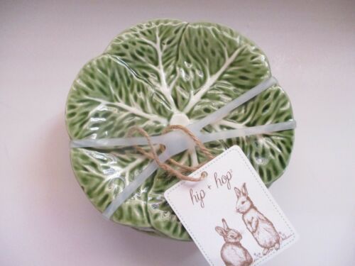 Maxcera Cabbage Leaf Appetizer / Dessert Plates 6"  Set of 4 ~  NEW  | eBay | eBay AU