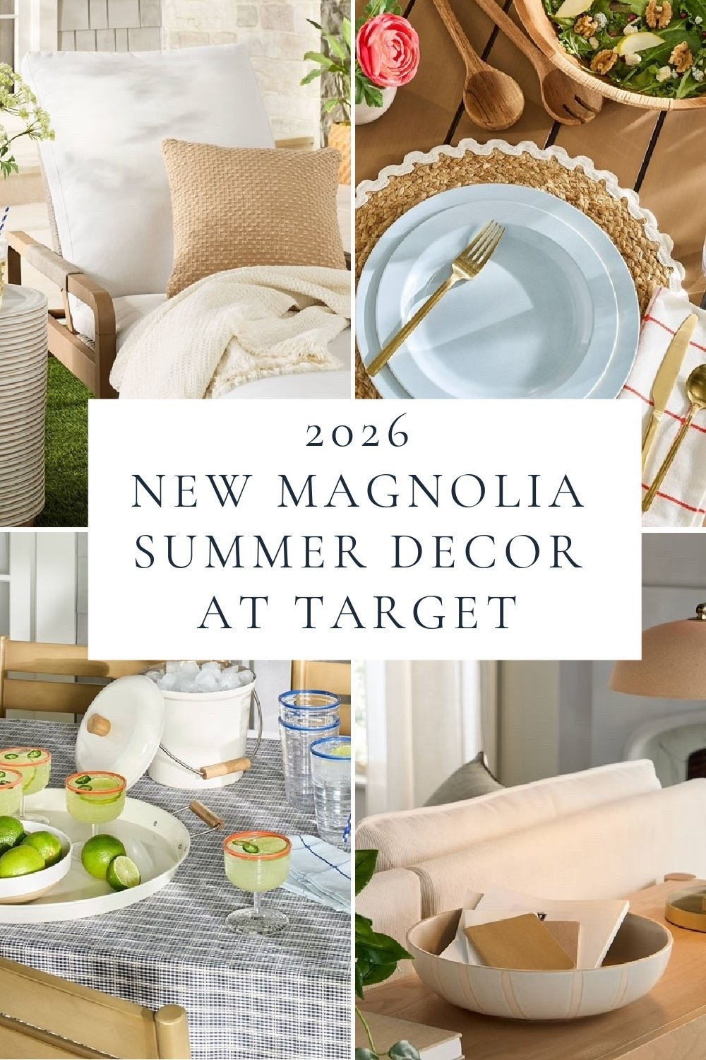 The new Magnolia Target summer decor collection is here, with outdoor furniture, porch and patio decor ideas, table decor, lighting, pillows, Mothers Day gift ideas, summer home decor, and more -- here are a few of the most popular pieces from the new release:


#LTKSeasonal #LTKHome #LTKMothersDay