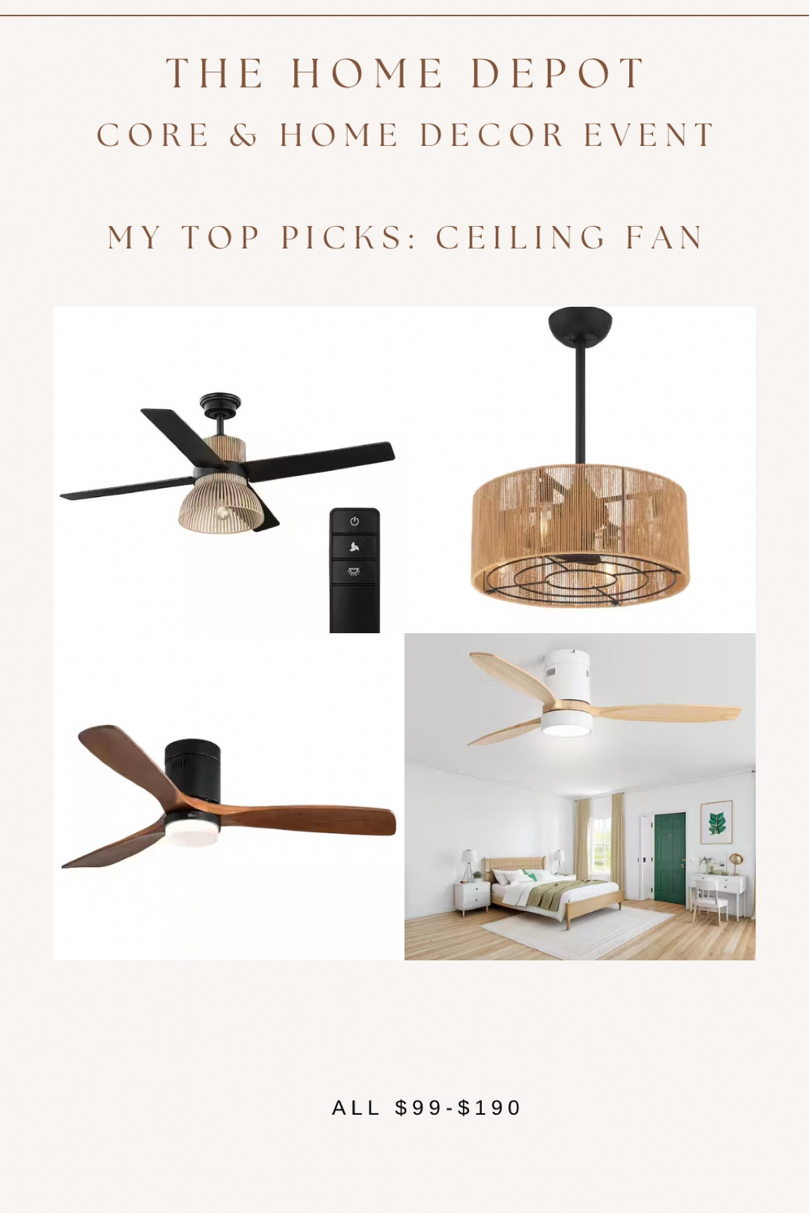 My top picks from @homedepot for budget friendly fans that are on sale!! #TheHomeDepotPartner #TheHomeDepot #ad
Follow my shop @Jillianmerrill on the @shop.LTK app to shop this post and get my exclusive app-only content! #liketkit @shop.ltk

#LTKHome #LTKSaleAlert #LTKFindsUnder100