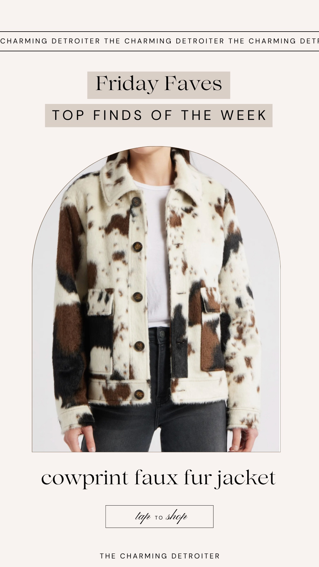 This cow print faux fur jacket is perfection for all the autumn western vibes - it’s giving Yellowstone#LTKStyleTip

#LTKHoliday #LTKSeasonal