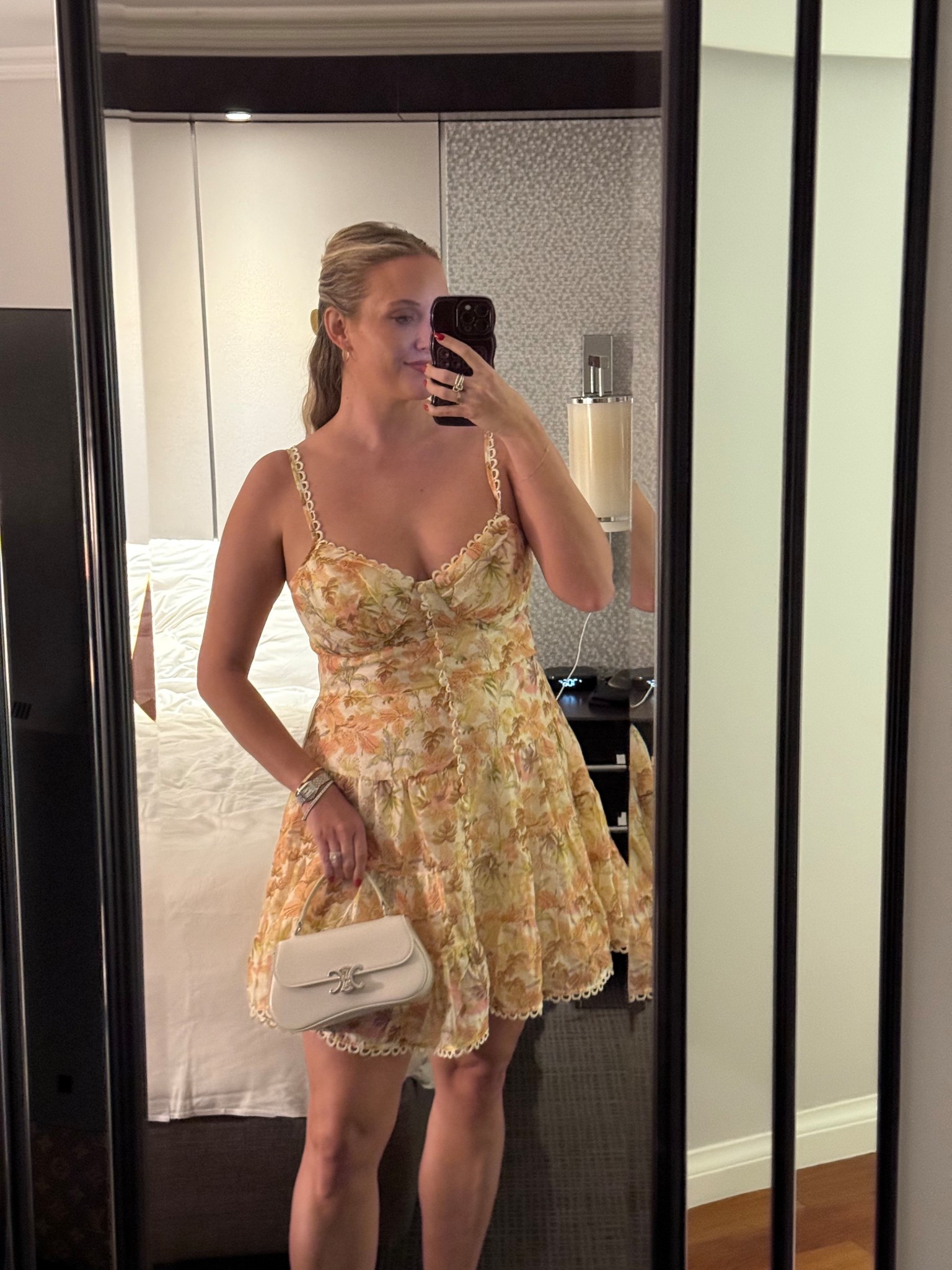 OOTN for dinner in DC. This floral mini is a perfect dress for the season, so flaterring, great length for us tall gals and cute detailing! Wearing an XL 

#LTKMidsize #LTKootd #LTKTall