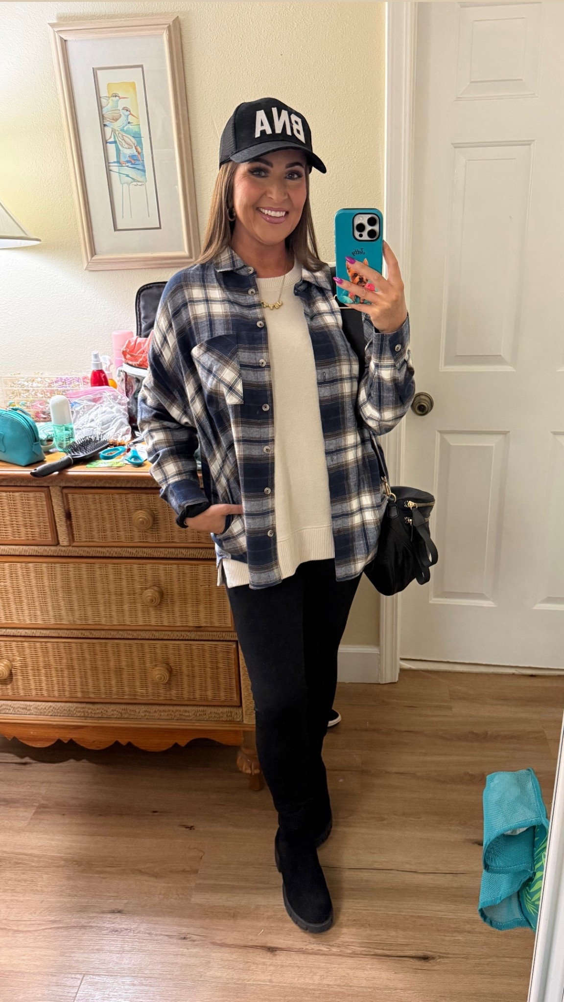 It was COLD tonight in Florida, so I put on this amazingly soft hacci top on and layered my oversized flannel with pockets on top. The leggings are fleece lined and my go-to when I’m cold. I am obsessed with these!

Small in everything. 

Fall outfit, fall fashion, fall style, winter outfit, winter fashion, winter style, Walmart finds, Walmart style, Walmart fashion, Amazon finds, Amazon fashion, crossbody bag 

#LTKStyleTip #LTKFindsUnder50 #LTKSeasonal