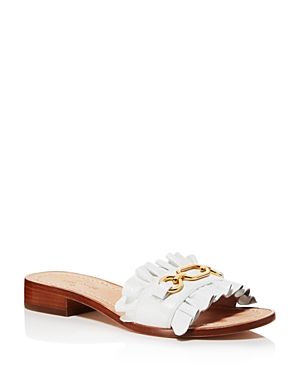 kate spade new york Women's Beau Leather Slide Sandals | Bloomingdale's (US)