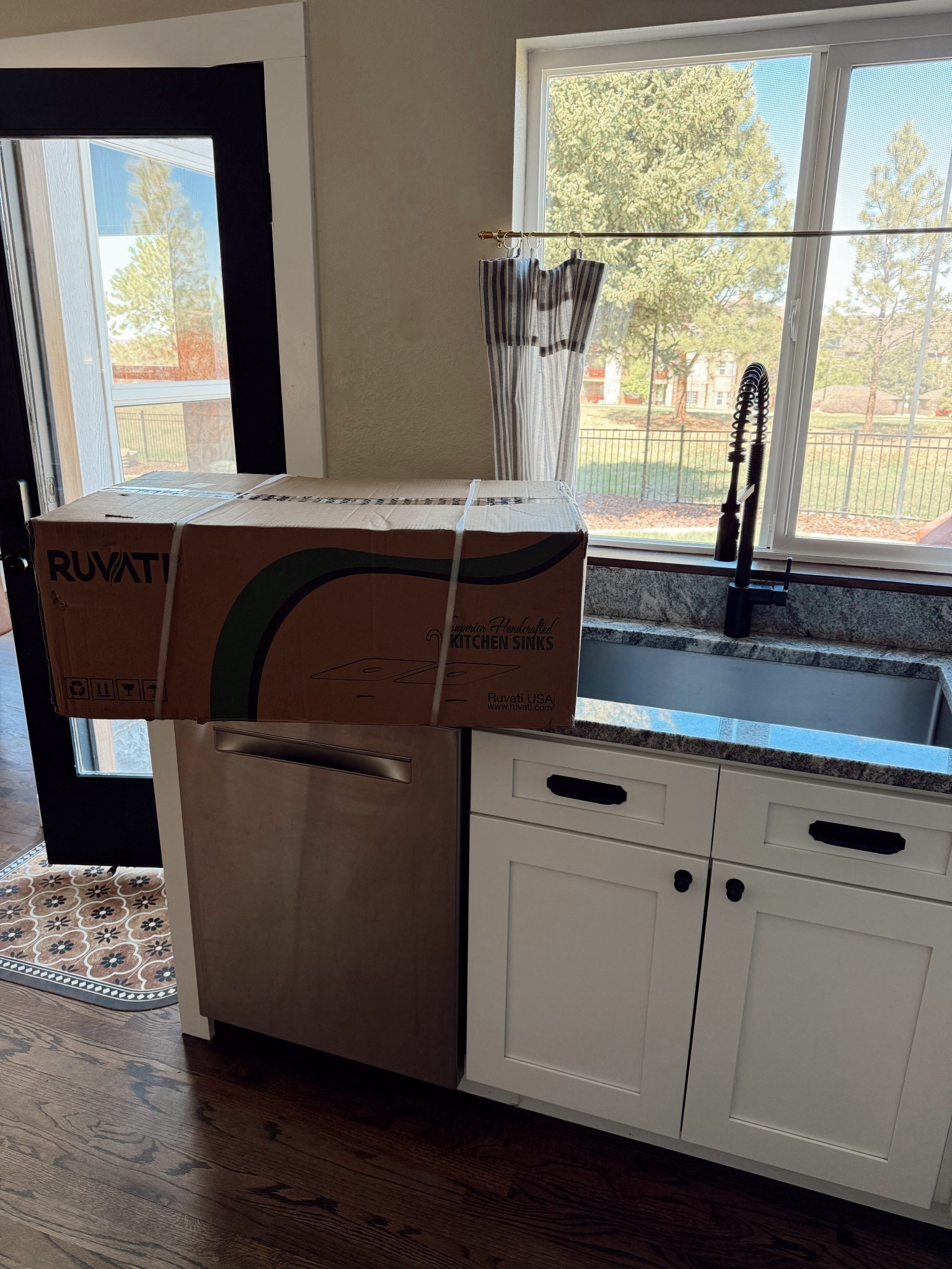 The kitchen sink I bought TWICE! I am so in love with my Ruvati kitchen sink from @lowes  that I knew I wanted the exact same one in my new home. It is oversized, perfect for all the dishes from your party, and looks sleek

#lowesfinds #lowespartner #affiliatelink #ruvati #loweshomedecor 

#LTKHome