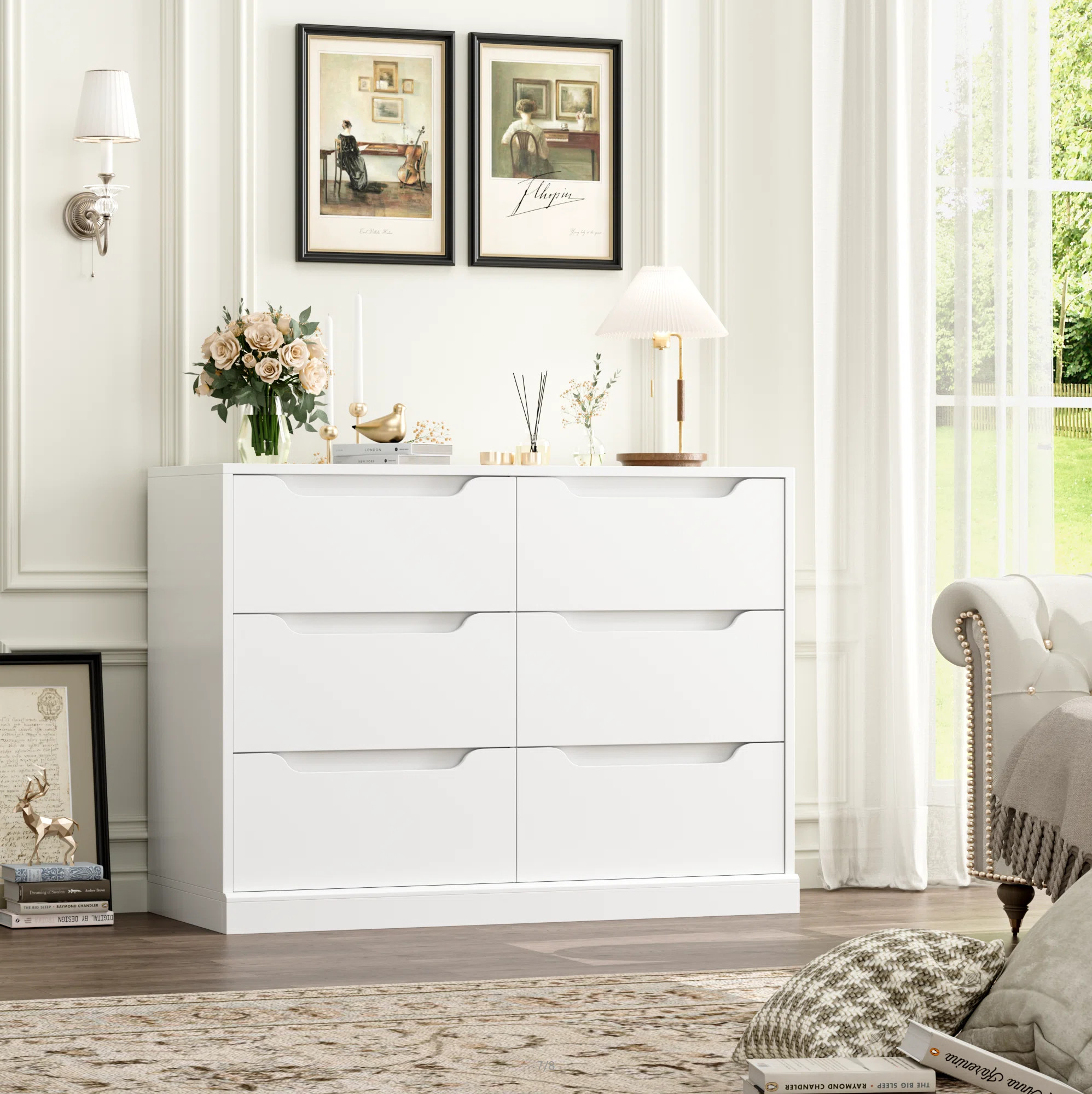Wade Logan® Anjeanette 6-Drawer Double Dresser & Reviews | Wayfair | Wayfair North America