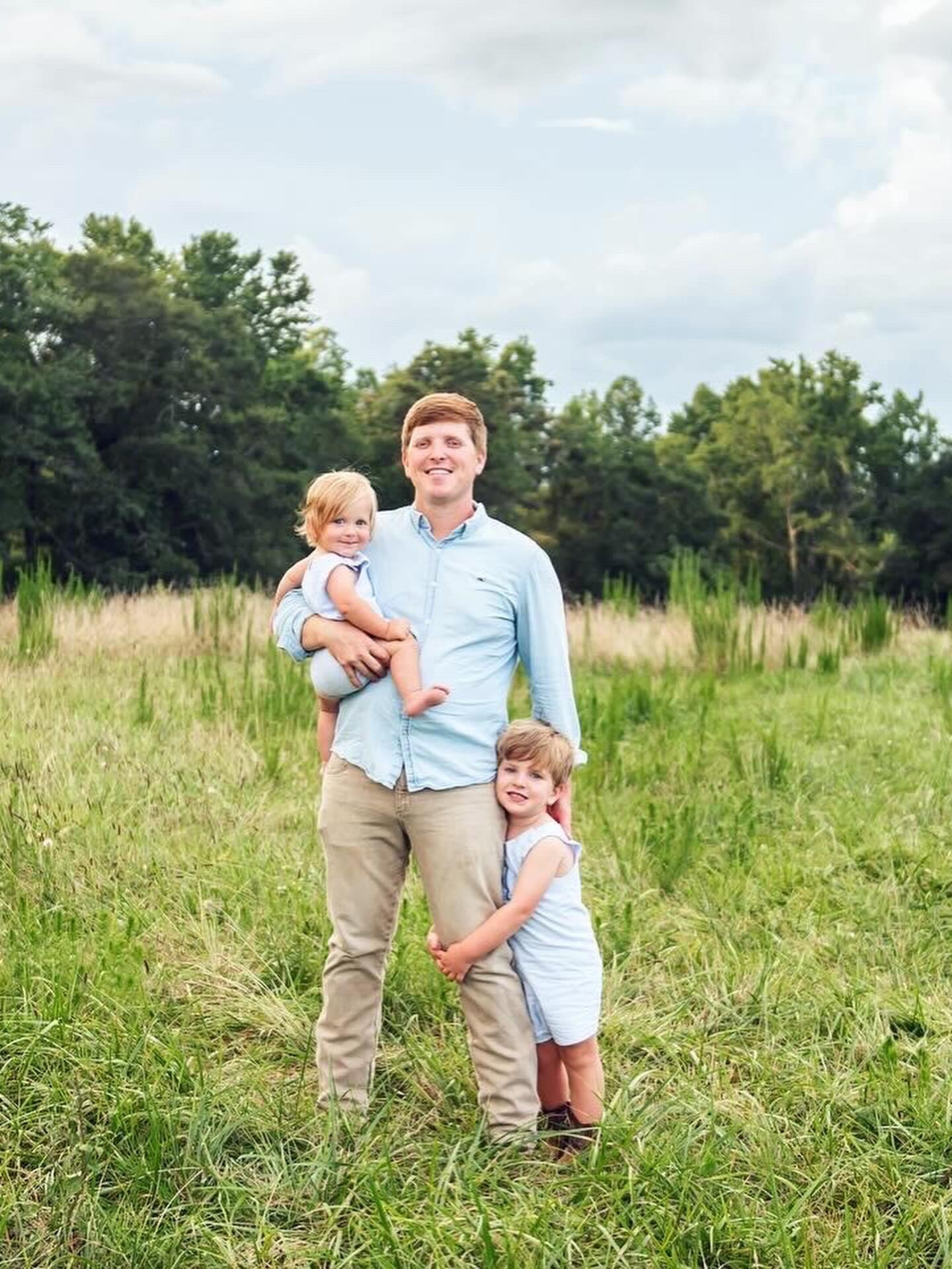 Happy happy birthday 🎂 to my favorite person in the whole world 💖, the handsome country man of my dreams 🤠, and the best daddy in the whole wide world 🌎 to our babies!!!! 👶🏼 You make all of our dreams 💭 come true 🌻 and I am so grateful for this beautiful life with you!!! 🎈You are the most humble, selfless, kind, loving, hard working, loyal, strong, and wonderful man I have ever known and I am so thankful Jesus gave you to me!! 🥹 You are the biggest blessing to our family and to everyone who knows you and truly radiate the love of Jesus!! ✝️ What a year (!!) it has been 👏🏽 getting to finally move to our dream farm sweet farm to plant our roots 🌱 and raise our babies 👶🏼 on this slice of heaven that we have prayed for for as long as I can remember!! 🌾  I love you to the moon 🌙 and back 🌟, Wesley Mabry, 😍 and I pray that both of our little country cowboys grow up to be just like you!! 🤠🤠 You are the very best thing and I hope you feel oh so loved and celebrated today!!! 💝 Cheers 🥂 to 32!!! ✨