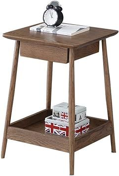 jinyi2016SHOP Side Table End Table Exquisite Oak Mini Rectangular Coffee Table Small Apartment St... | Amazon (US)