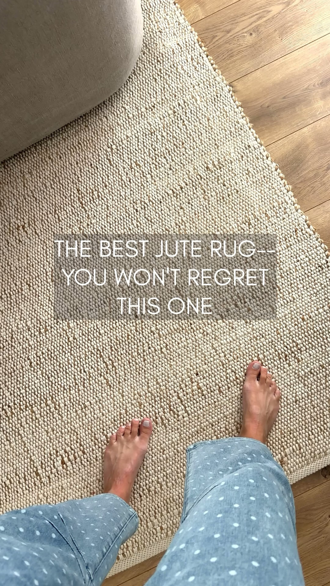 The best jute rug-- no yellow undertones, soft on your feet, doesn't shed and the one I'll always recommend.

#LTKHome