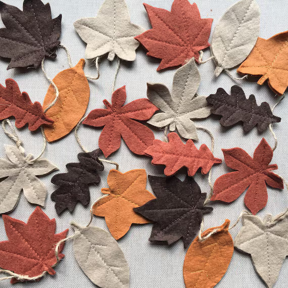 AUTUMN Leaf Garland | Etsy | Etsy (US)