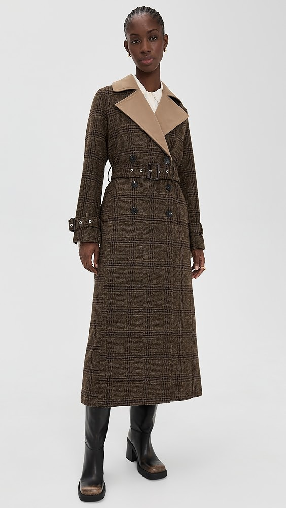 Double Layered Trench Coat | Shopbop