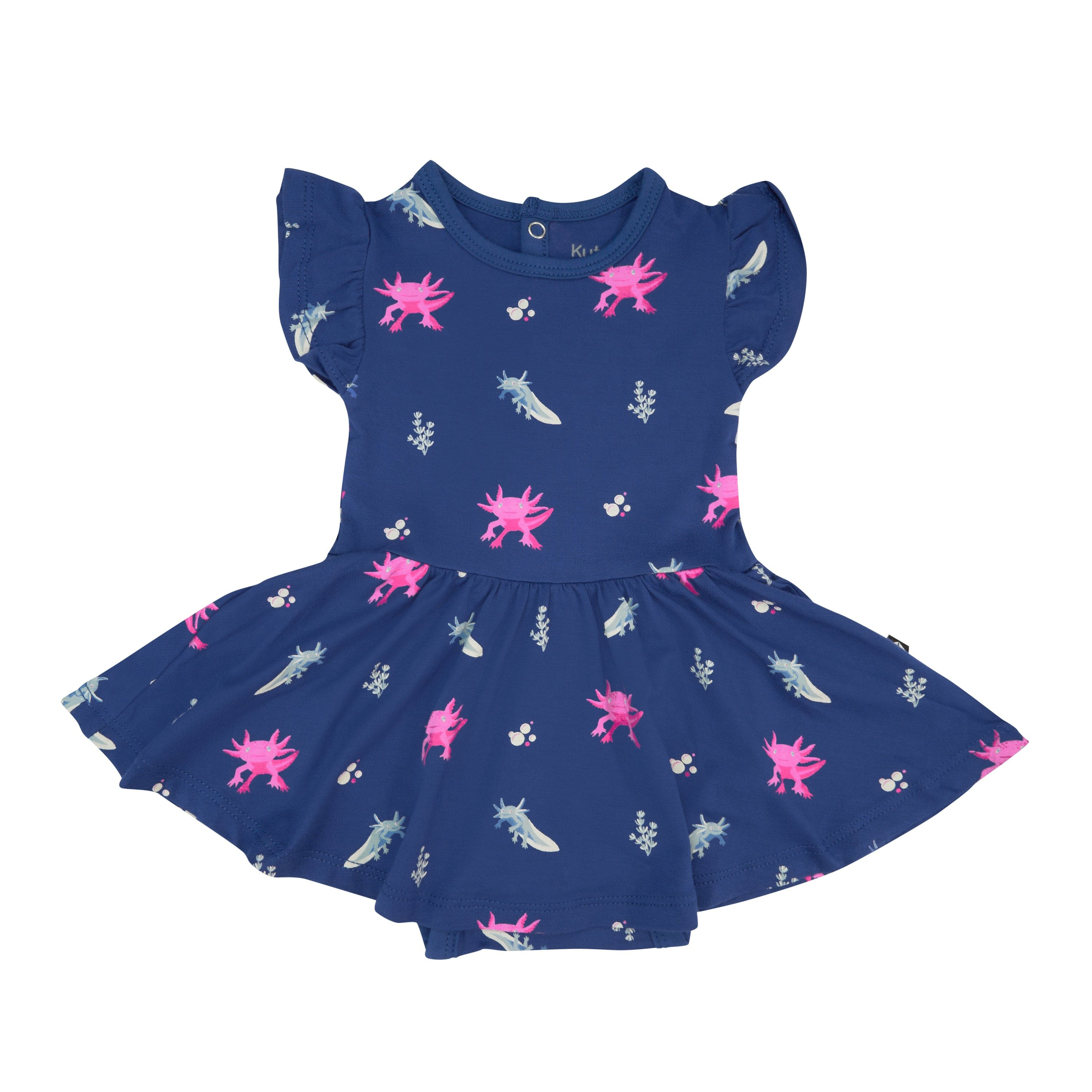 Twirl Bodysuit Dress in Axolotl | Kyte BABY