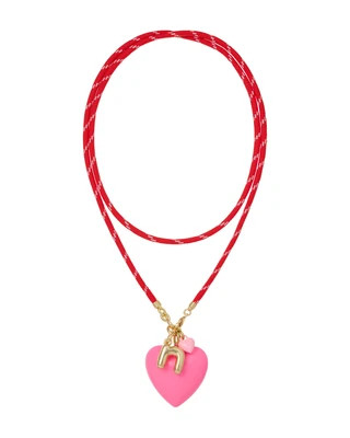 The Long Happy Cord Charm Necklace | Roxanne Assoulin