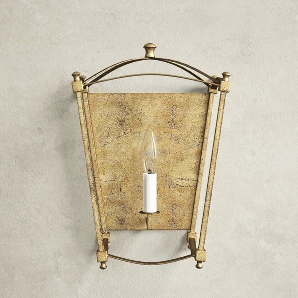 Brockton 1 - Light Dimmable Flush Mounted Sconce | Wayfair Professional