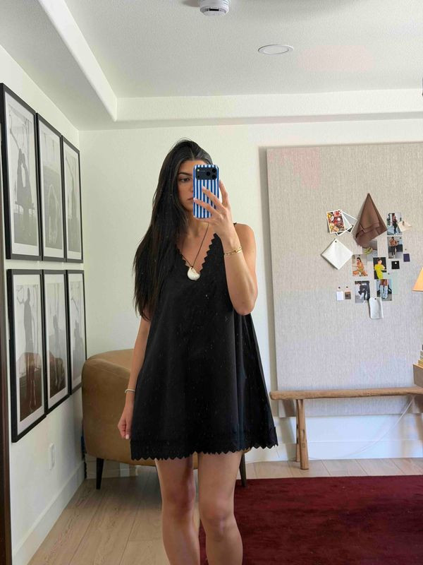 Size 4 in dress 

 