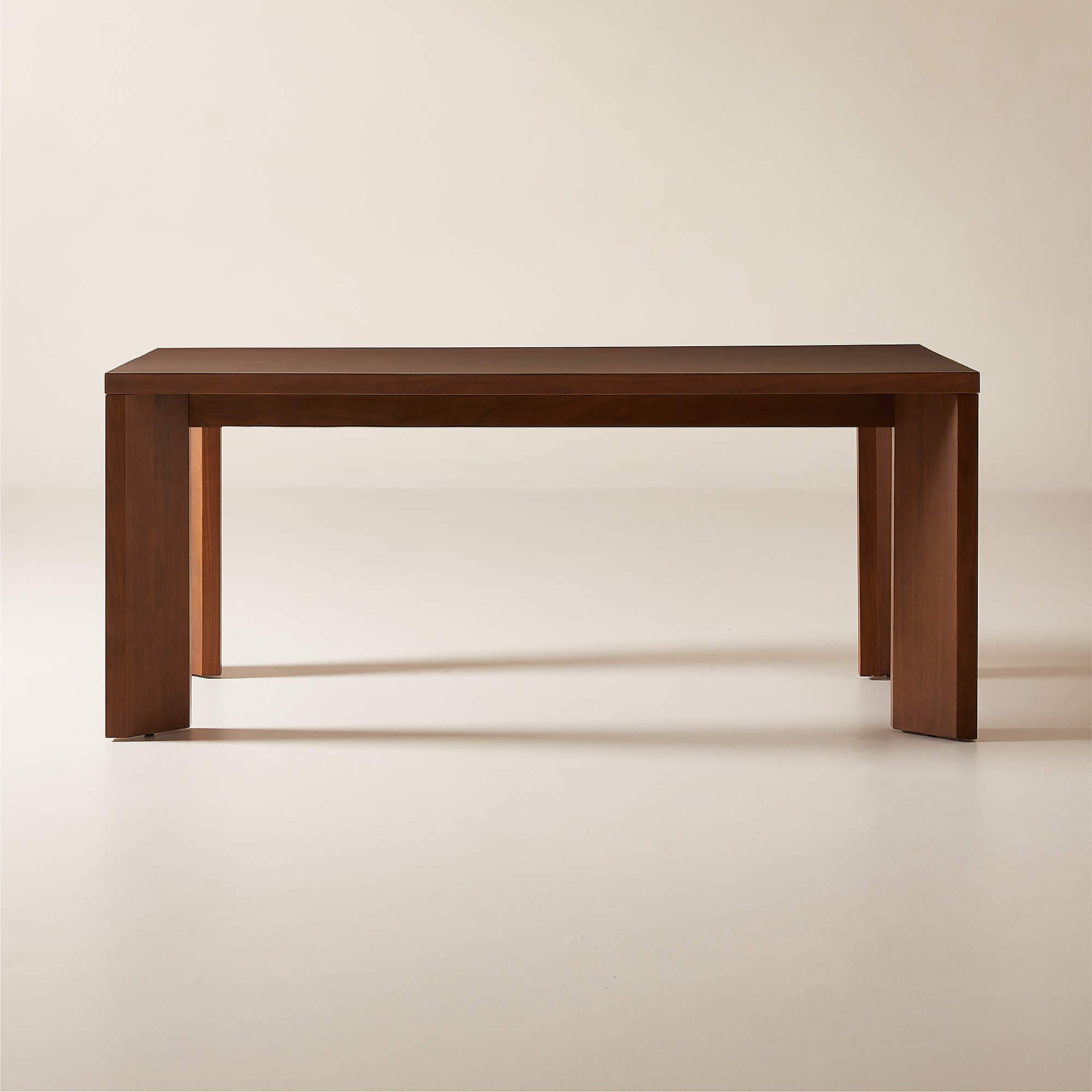 Sydney Rectangular Walnut Dining Table 72'' + Reviews | CB2 | CB2