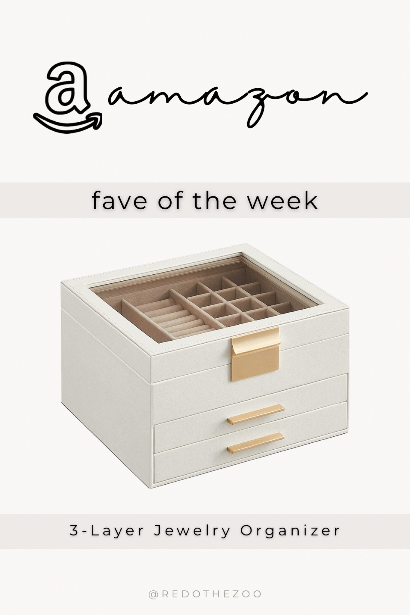 Amazon jewelry organizer, Amazon jewelry box, jewelry storage, white jewelry box, gold jewelry box, jewelry stand, Amazon beauty organizer, Amazon storage, Amazon home, Amazon home finds, Amazon deals 

#LTKhome #LTKstyletip #LTKFind