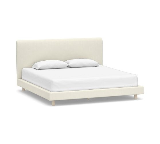 Cayman Upholstered Bed | Pottery Barn (US)