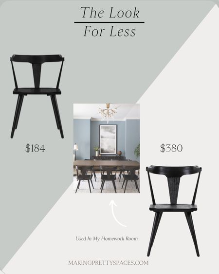 Shop this look for less!
Wayfair Chair, designer dupe, McGee & Co chair, dining room chair, homework room chair, wood chair 

#LTKhome #LTKstyletip #LTKsalealert