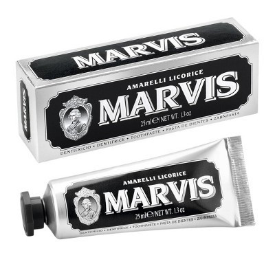 Marvis ToothPaste  (Amearelli Licorice) - 1.3 oz TRAVEL SIZE | Tooth paste combines the clean flavor of licorice w/ the teeth freshness of mint | Target