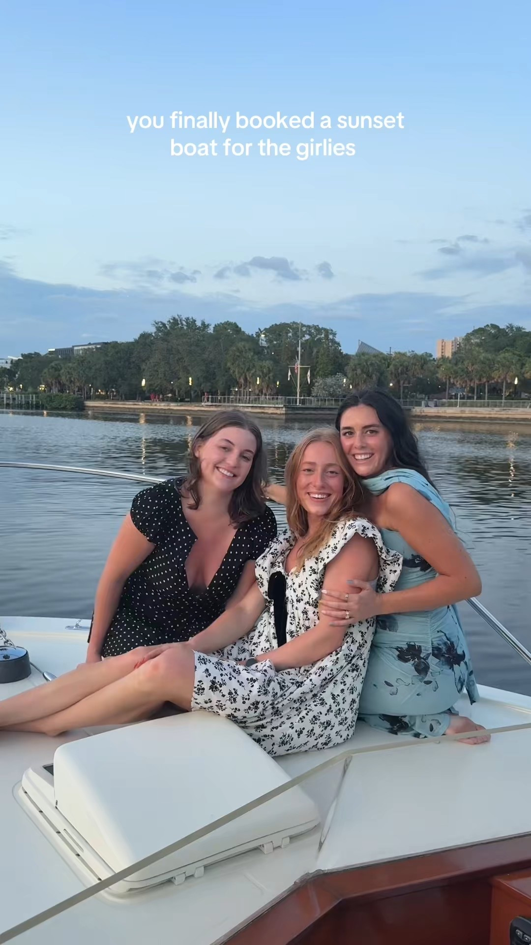sunset boat with my cousins 🤍 linking my dress in a different colorway!

#LTKStyleTip #LTKParties #LTKSeasonal