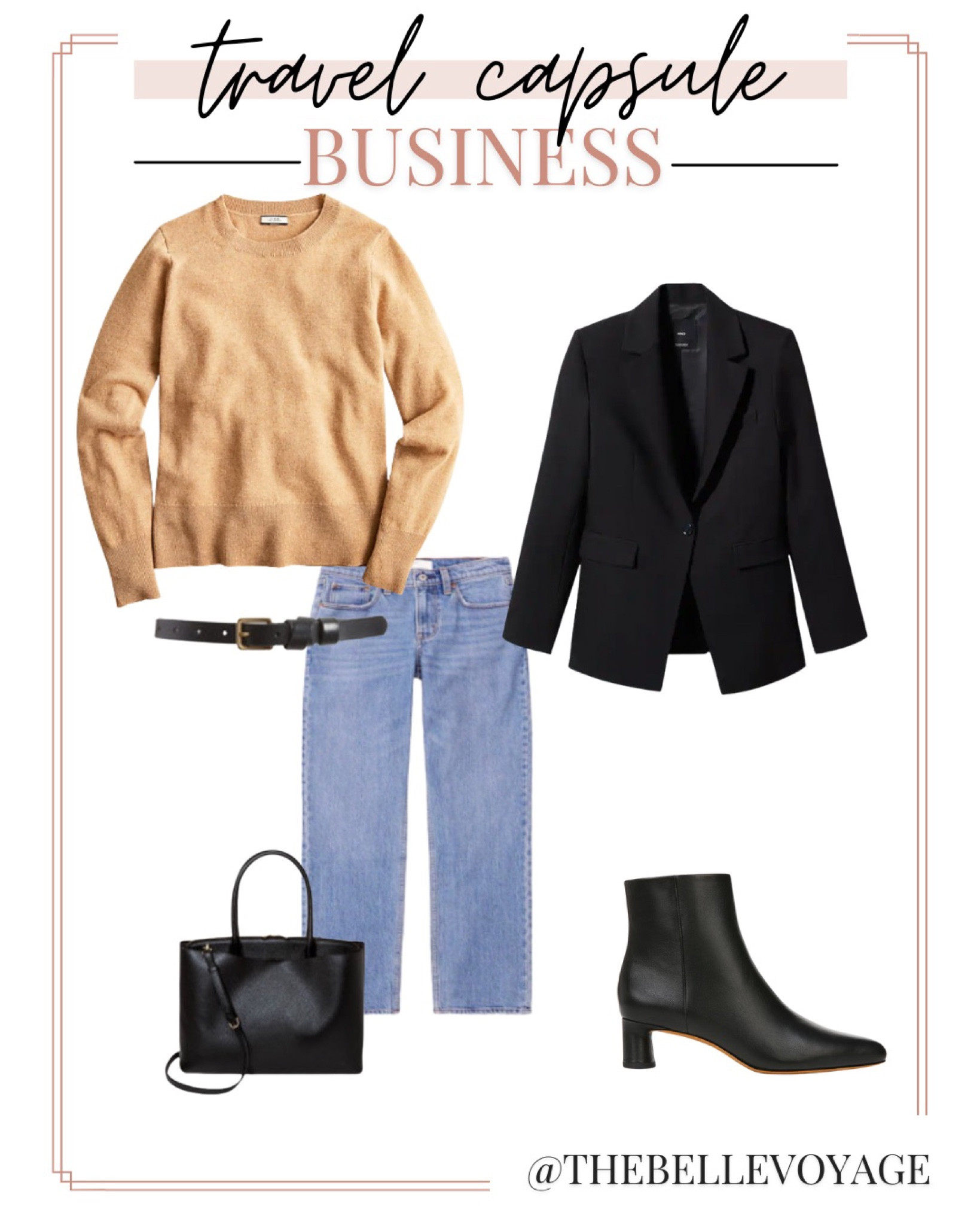 Create tons of effortless looks with just 15 pieces in this work capsule wardrobe! 

#LTKworkwear