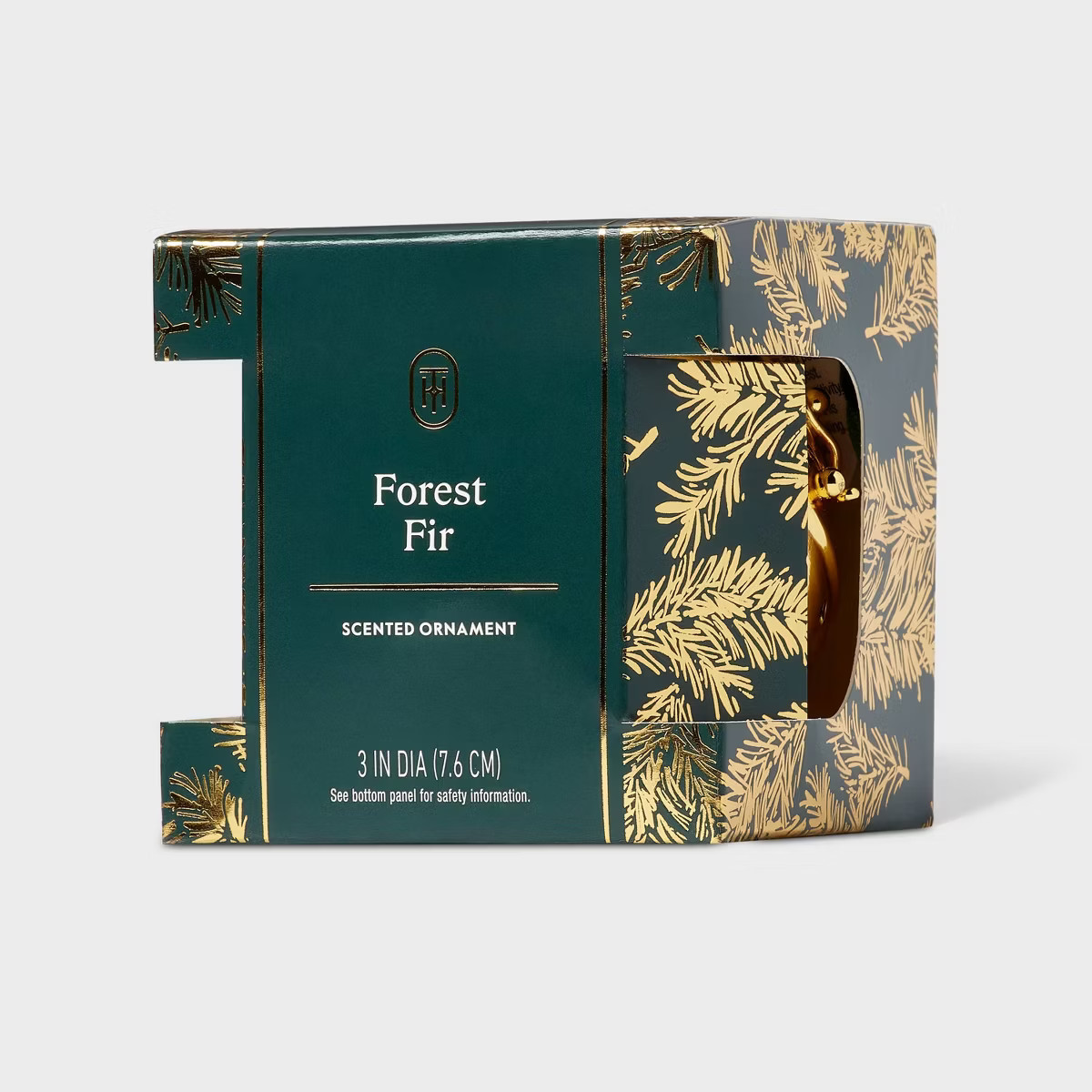 Scented Brass Ornament Forest Fir - Threshold™ | Target