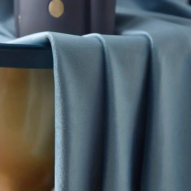 1panel Simple Pure Color Curtain Sunshade Velvet Curtain - Temu Australia | Temu Affiliate Program