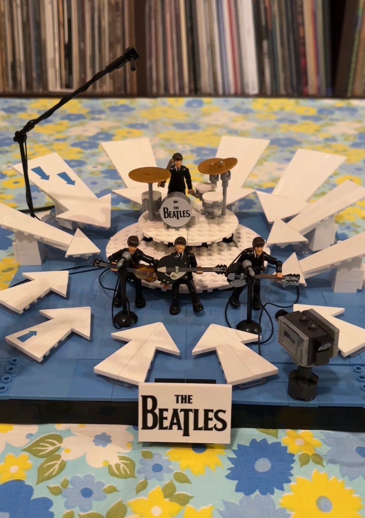 Beatles Ed Sullivan Mega Blocks Set 