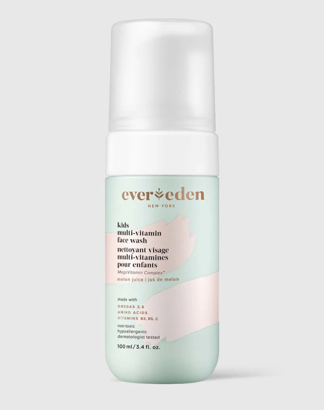 Kids Multi-Vitamin Face Wash - Melon Juice | Evereden