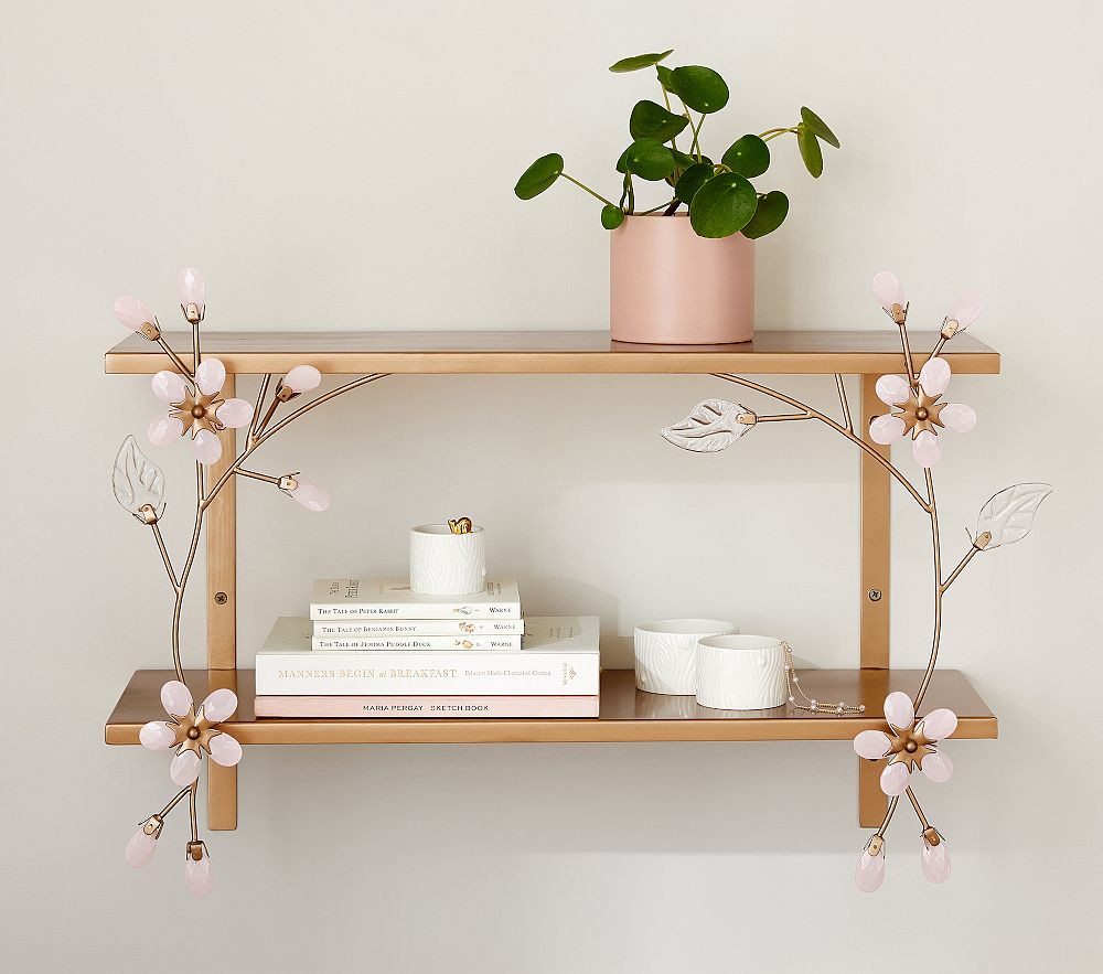 Grace Tiered Metal Shelf (14.5" x 24") | Pottery Barn Kids