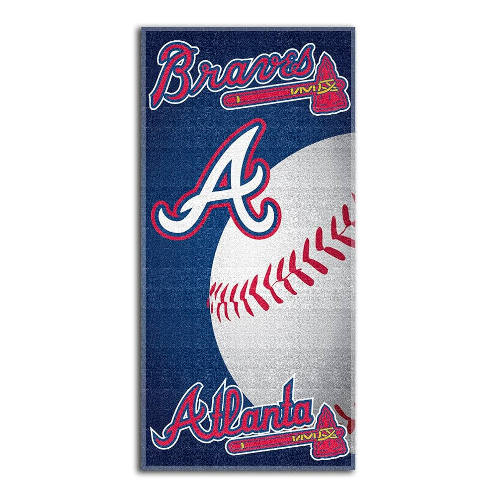 MLB Atlanta Braves Emblem Beach Towel, 28 x 58-Inch | Amazon (US)