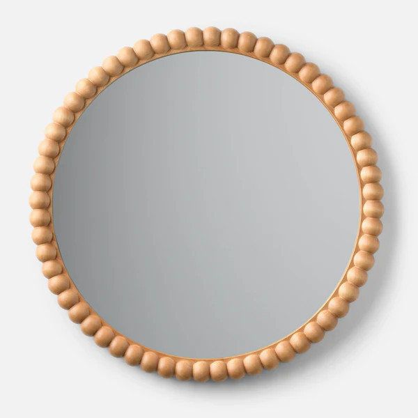 Bobbin Ash Mirror - Round | Schoolhouse