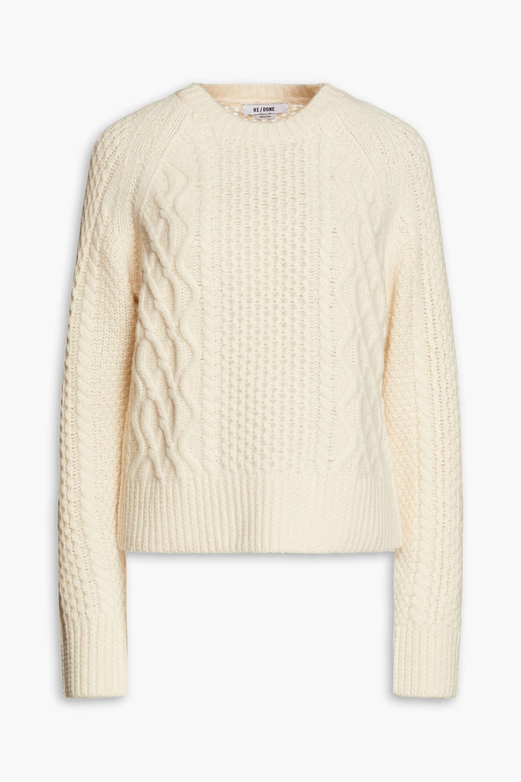 50s cable-knit wool sweater | The Outnet (US and CA)