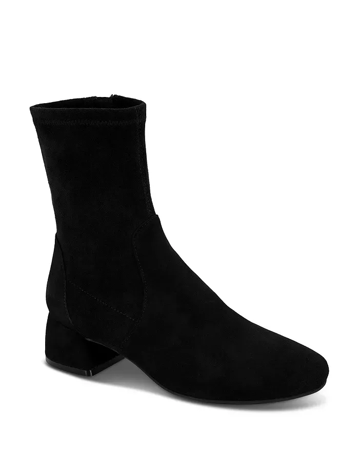 Emily black on sale suede ankle boots