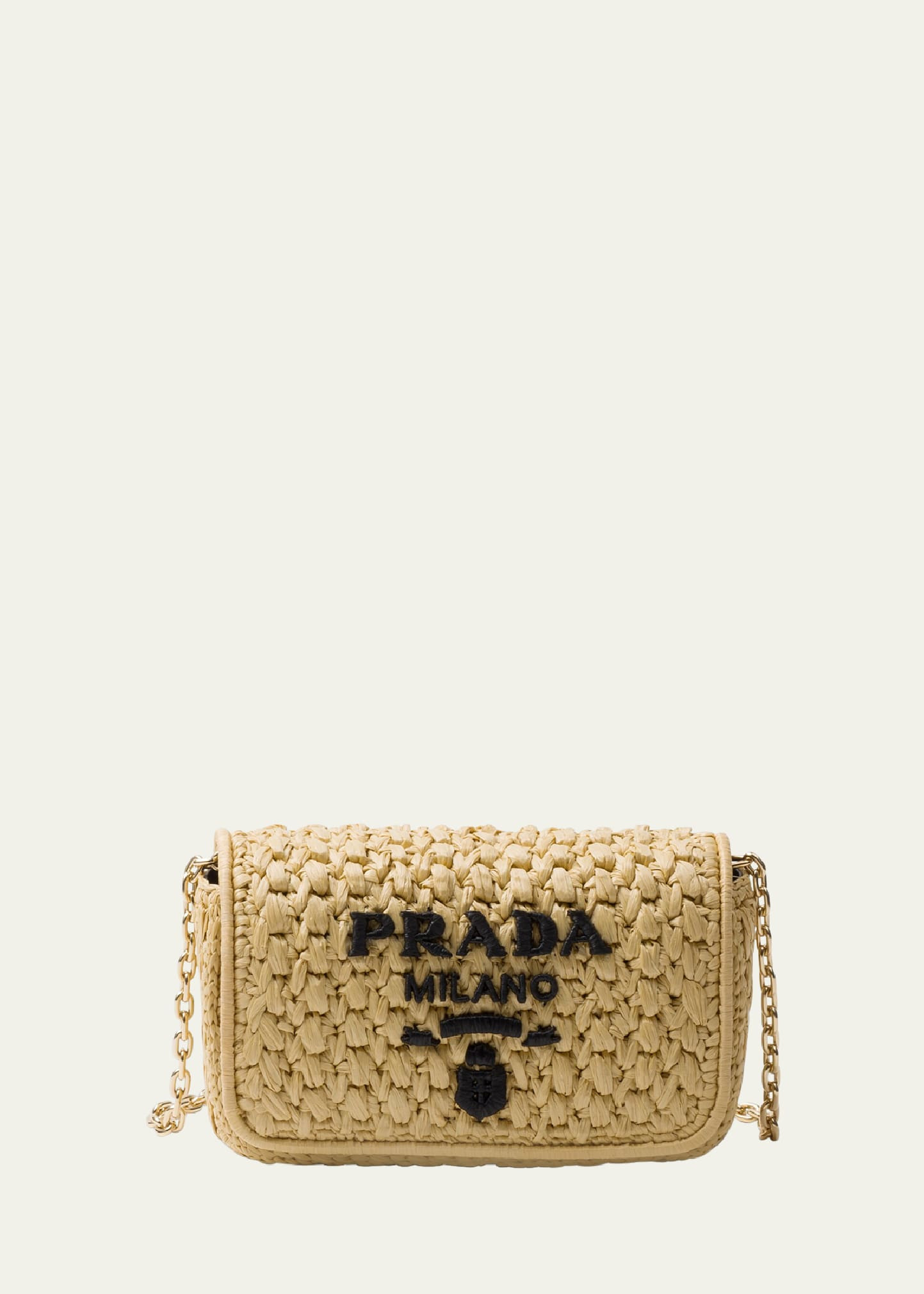 Prada Logo Crochet Clutch Bag | Bergdorf Goodman