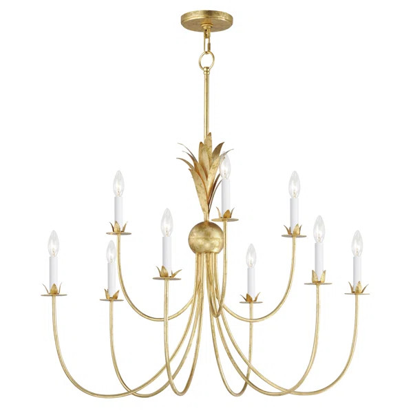 Ashelle 9 - Light Dimmable Classic / Traditional Chandelier | Wayfair North America