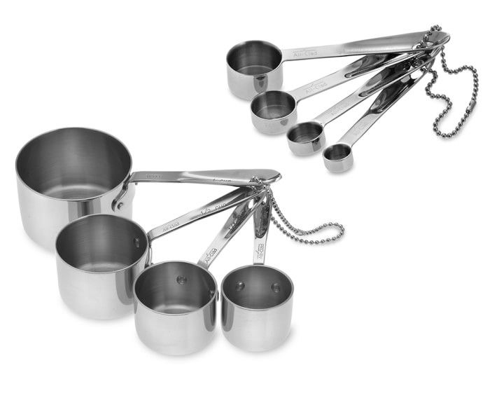 All-Clad Stainless-Steel Measuring Cups & Spoons | Williams-Sonoma